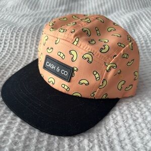 Cash & Co. Orange and Black Cap